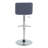 Swivel Upholstered Adjustable Height Counter Stool with Metal Frame-92718790