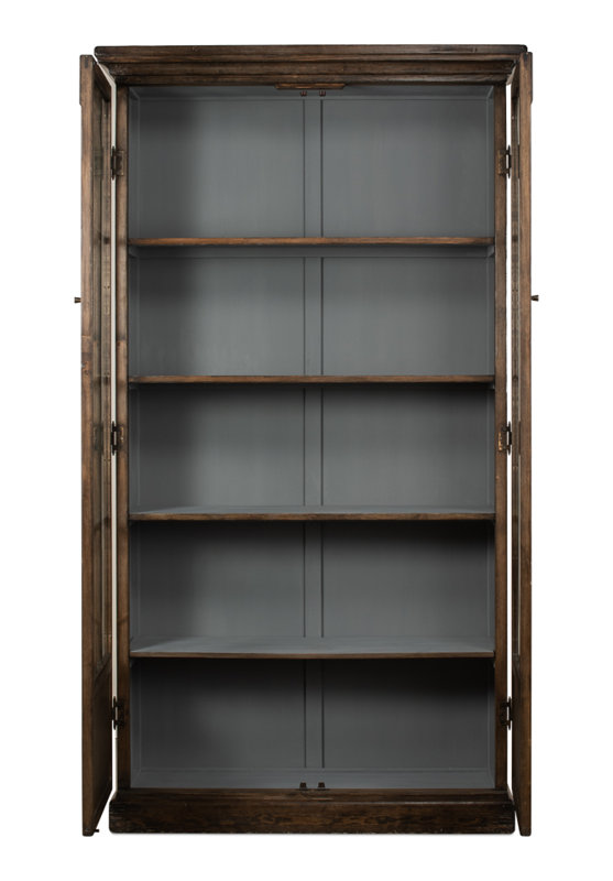 Refined Arches Solid Wood Bookcase