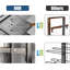 7-Tier Adjustable Heavy Duty Pan Organizer Rack