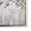«A Teal Tree» par Katrina Craven, reproduction sur toile flottante