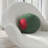 Cotton Velvet Olive Shaped Pillow