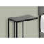 Table d'appoint décorative en forme de C, côté collation, salon, chambre à coucher, métal, contemporain, moderne-969353194