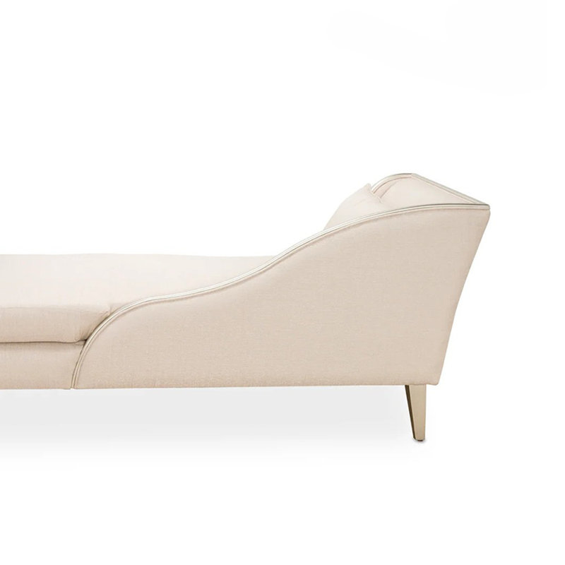 Elegant birch high quality solid wood chair, Left Hand Facing