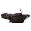 Fauteuil inclinable électrique en cuir Gobrias-100965793