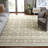 Decklen Micro-Loop Hand Tufted Wool/Cotton Southwestern Rug in Ivory/Green-102033594