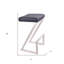 Tabouret de comptoir rembourré HomeRoots-133568285