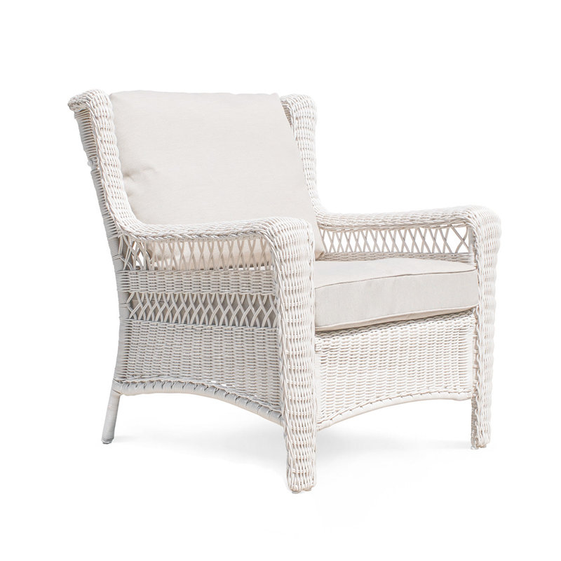 Fauteuil club d'extérieur en osier Park Meadow