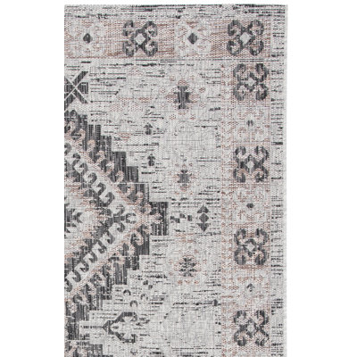 Ginsberg Performance Oriental Indoor/Outdoor Area Rug