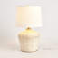 Lampe de table en rotin Peterson