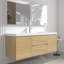 Meuble-lavabo flottant simple 60 po avec lavabo à surface solide Raewyn-1656641231