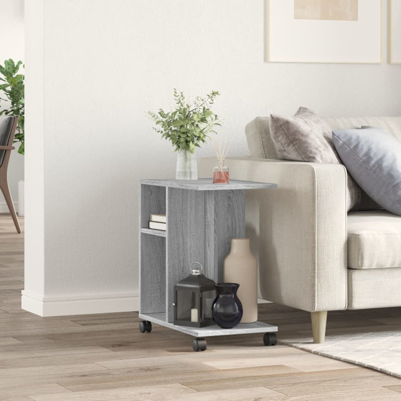 3-6 End Table, Grey/Sonoma