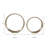Darrah 2-Piece Metal Abstract Circular Sculptures-865336706