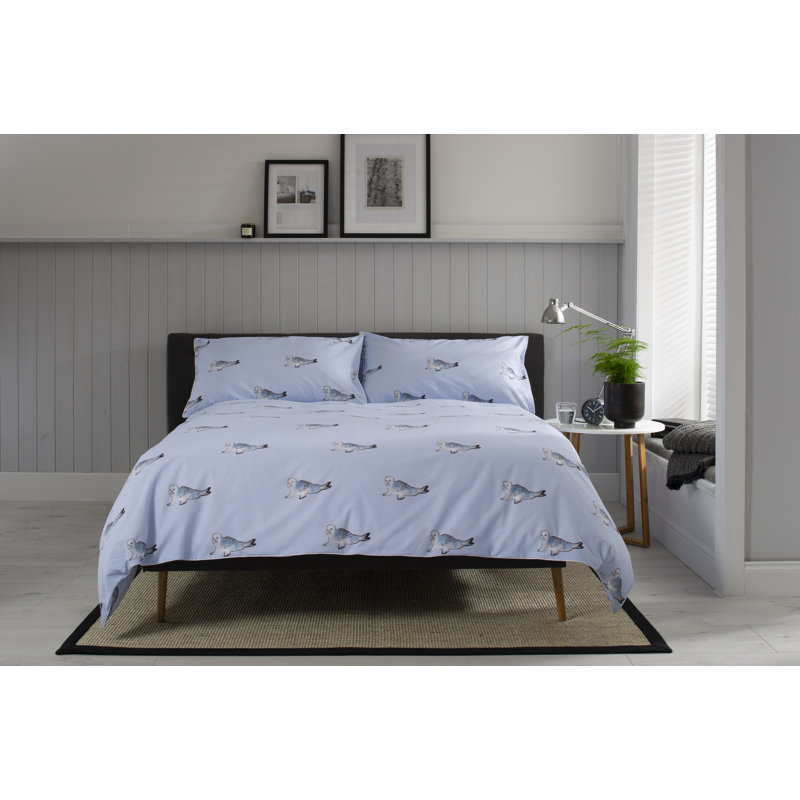Seal Duvet Cover Set, Single - 2 Standard Pillowcases
