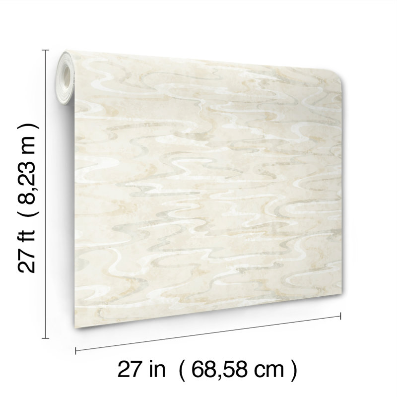 Papier peint Dreamland Cameo, Beige clair