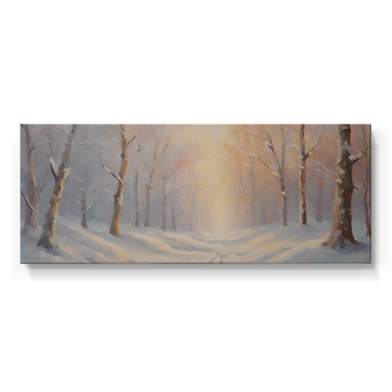 Paysage, série CC-XXL, toile tendue avec châssis, prête à être accrochée, H 16 po x l 40 po