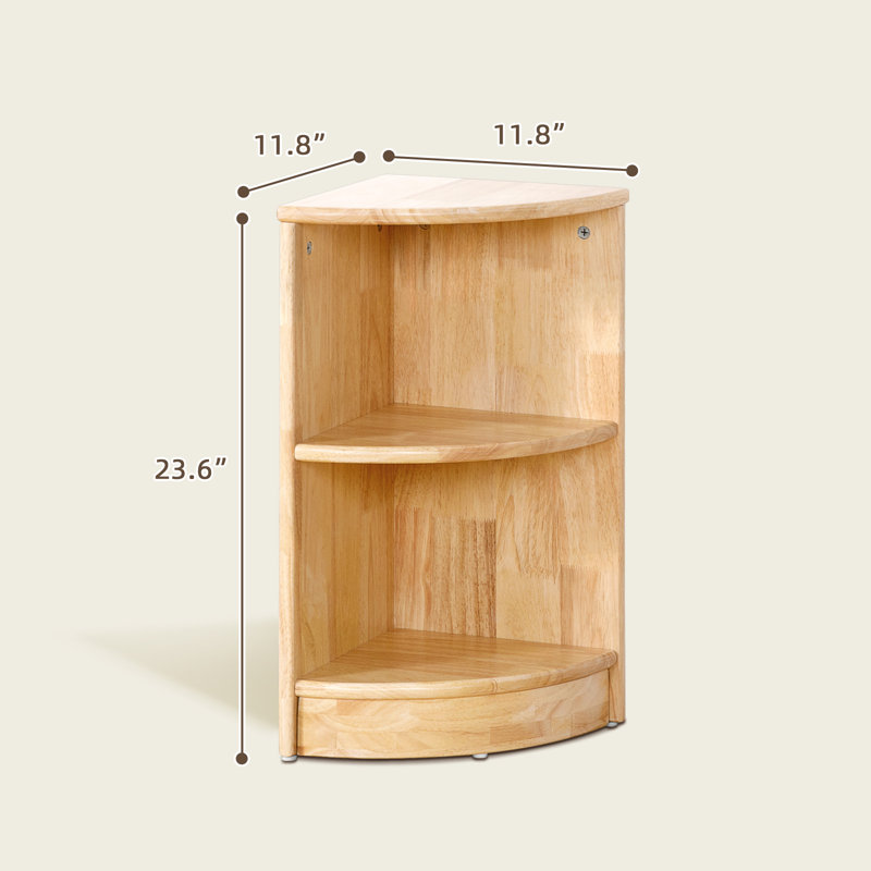 Solid Rubber Corner Cabinet