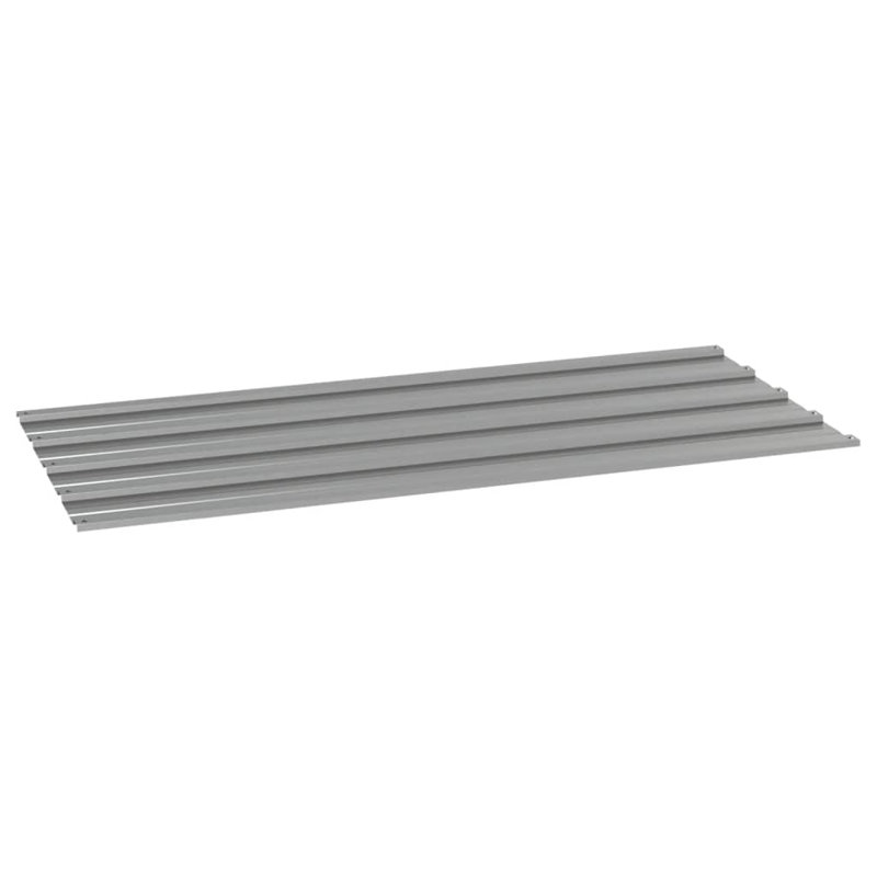 Rusty Corten Steel Corrugated Roof Panels Set of 12