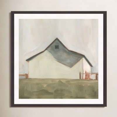 Serene Barn V Painting by Emma Scarvey