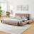Queen Size Upholstered Bed-1929926740
