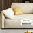 Beige Polyester Standard Sofa cushion Loveseat