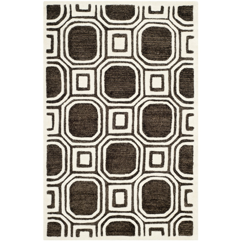Tylane Hand Tufted Performance Abstract Rug, Rectangle 3' x 5'