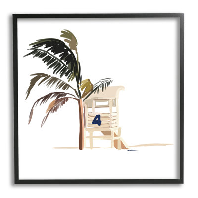 Minimal Tropical Beach par Amelia Noyes