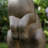 28"H MGO Oversized Bronze Standing Rabbit Statue