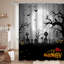 Rideau de douche avec 12 crochets Halloween-1747917691