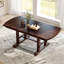 Table de salle à manger extensible Farmhouse 60 "à 78" avec rallonge amovible-1092788332
