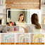 Coiffeuse Modern Chic avec éclairage réglable