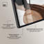 Ensemble de décorations murales bohèmes dorées « Earth Curves » avec impression sous cadre-vitrine par Art Remedy, cadre noir, 10 x 15-253137718-253137867