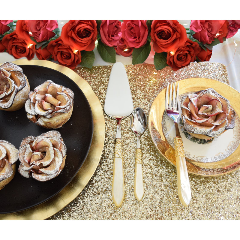 Melodia 5 Piece Place Setting White, Gray