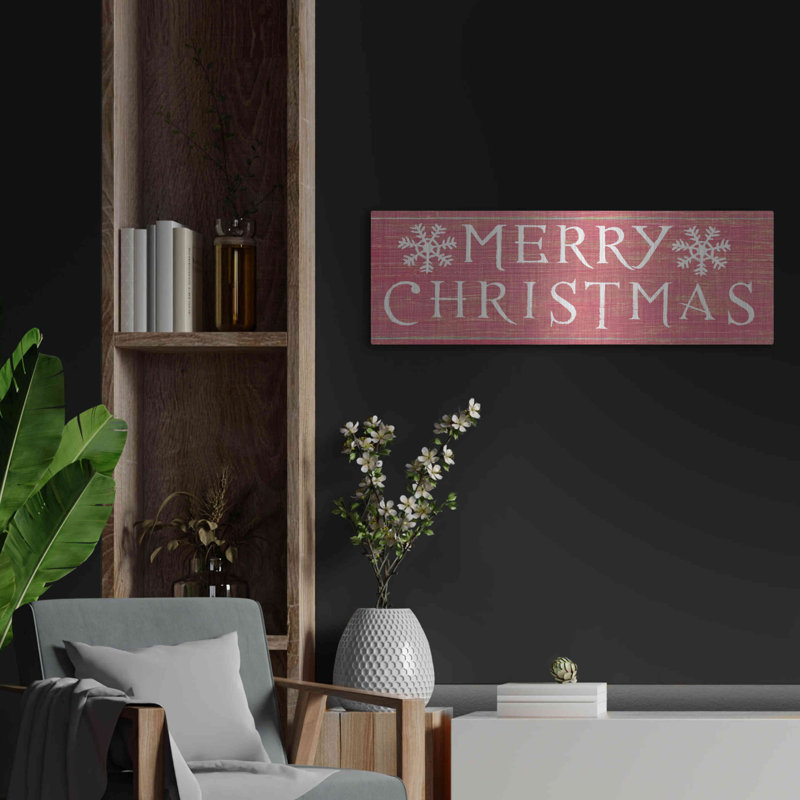 «Christmas Affinity III Red» par James Wiens, H 12 po x l 36 po