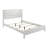 Queen Size Solid Wood Bed in White-1225583568