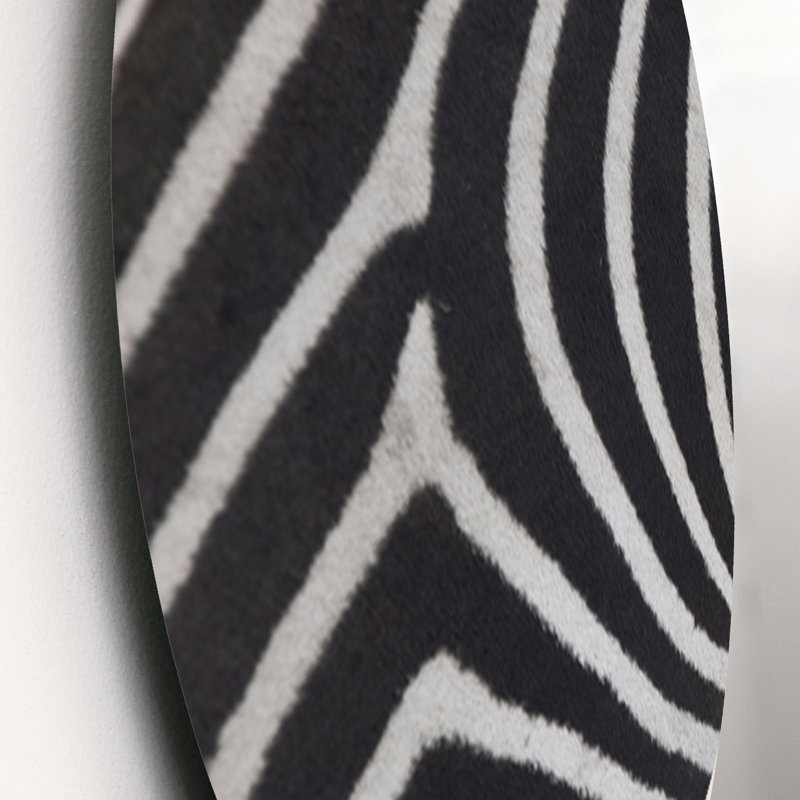Ensemble de 3 pièces de décoration murale Zebra Lines IV