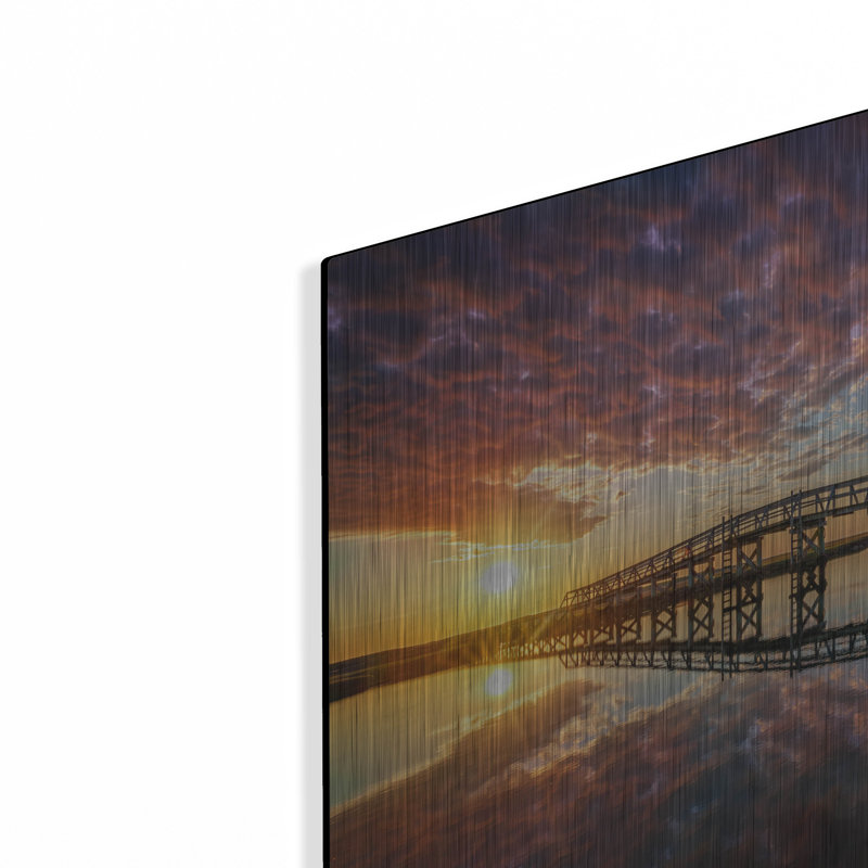 «Across The Bridge» par Rick Berk, H 12 po x l 16 po