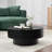 MDF Round Coffee Table With Storage-1734731858