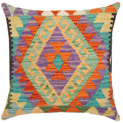 Tribal Kilim Pillows Geometric Throw Pillow