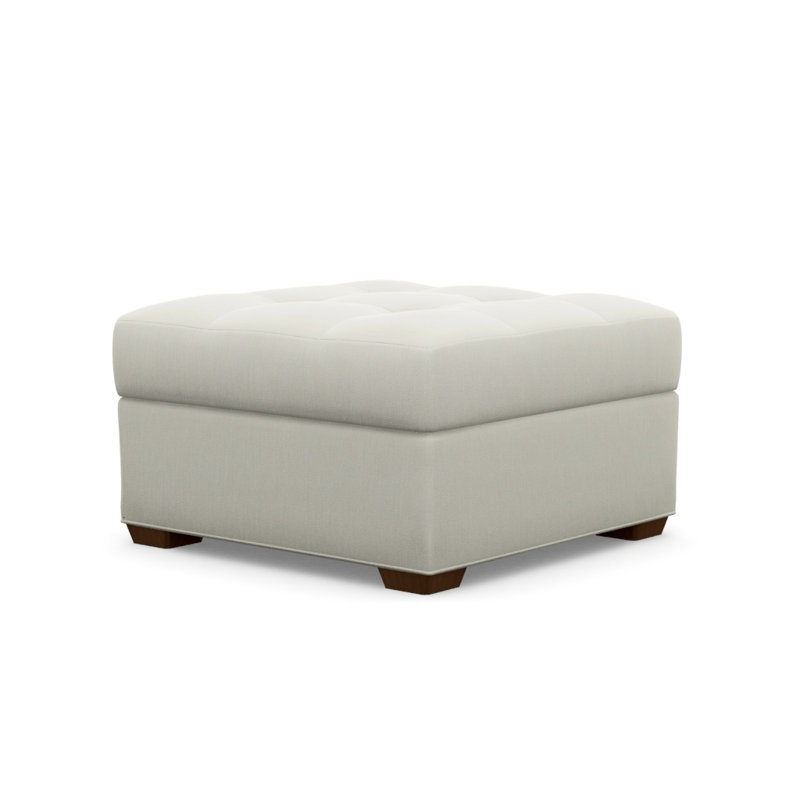 Baxter Square Ottoman, Luscious 414203, Walnut
