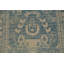 Tapis de couloir bleu Oushak