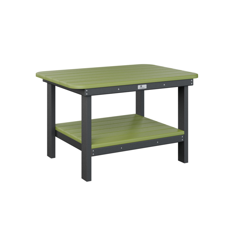 Table basse Berlin Gardens, Vert kiwi, Noir