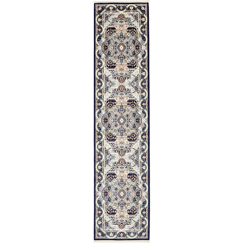 Eleanor Oriental Indoor Rug, Runner 2'11" x 13'1", Black