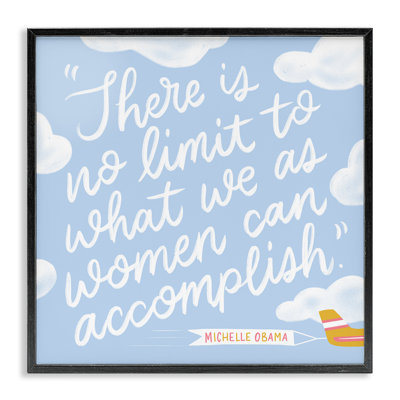 «Women Accomplment», citation giclée par Joylark Studio