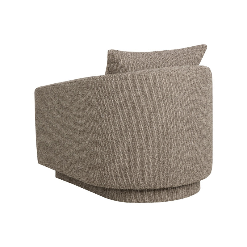 FAUTEUIL GANNON - KUMO SABLE, Polyester crème