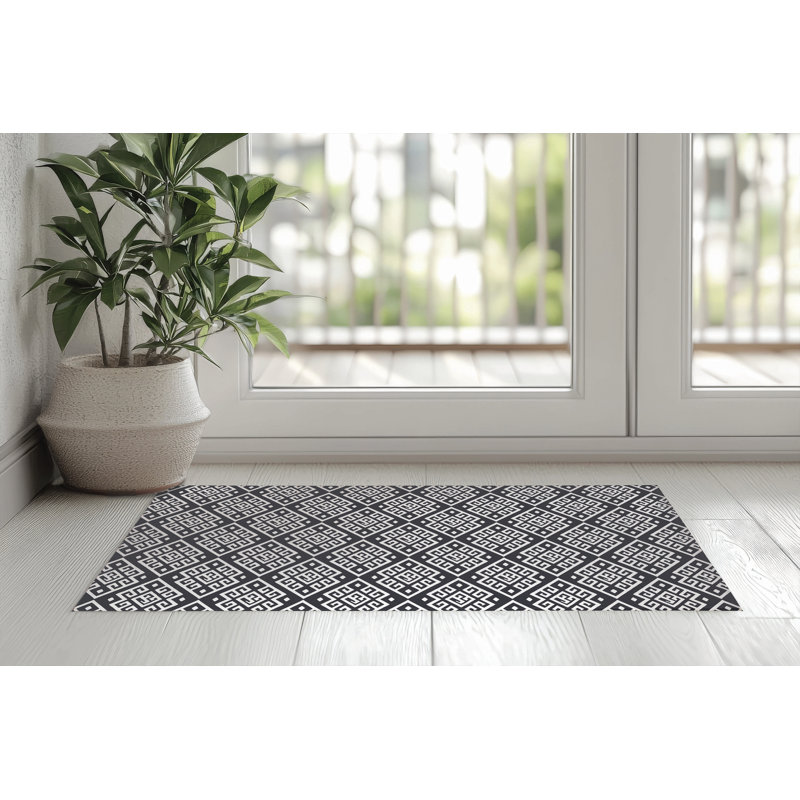 Paillasson Athana, Gris anthracite, L 24 po x L 36 po