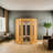 Wabash Hemlock Two-Person Pentagonal Far Infrared Sauna Room