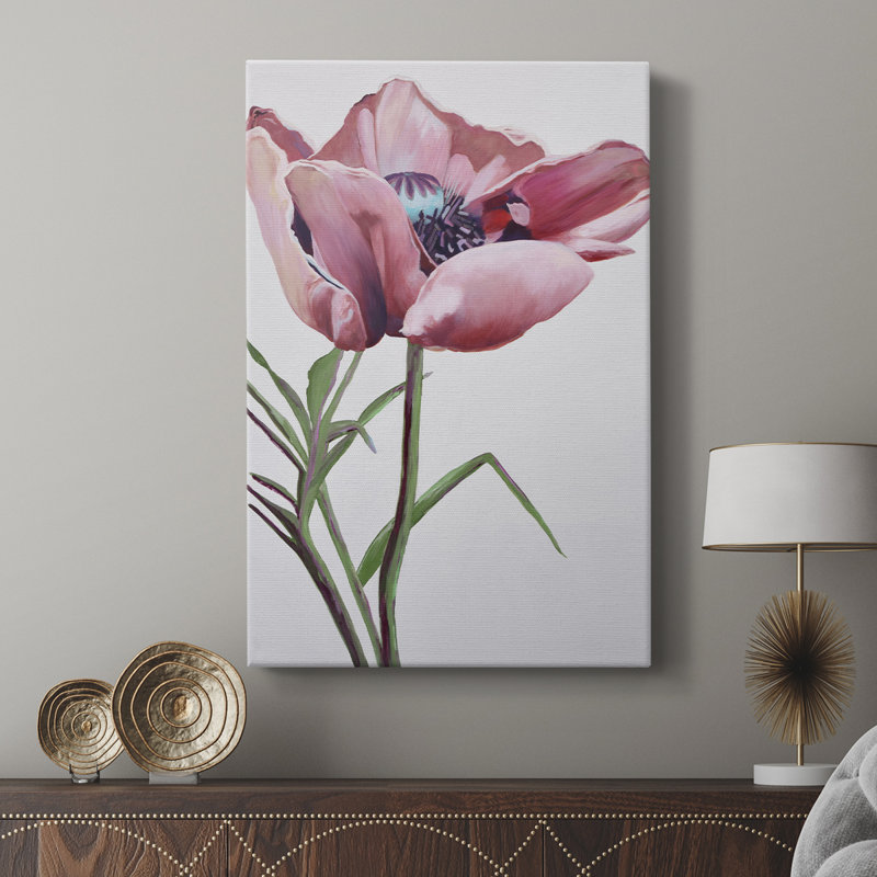 Coquelicot de Paris - galerie Cavas sur mesure, H 18 po x l 12 po