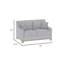 Causeuse moderne Modern Bay Honra