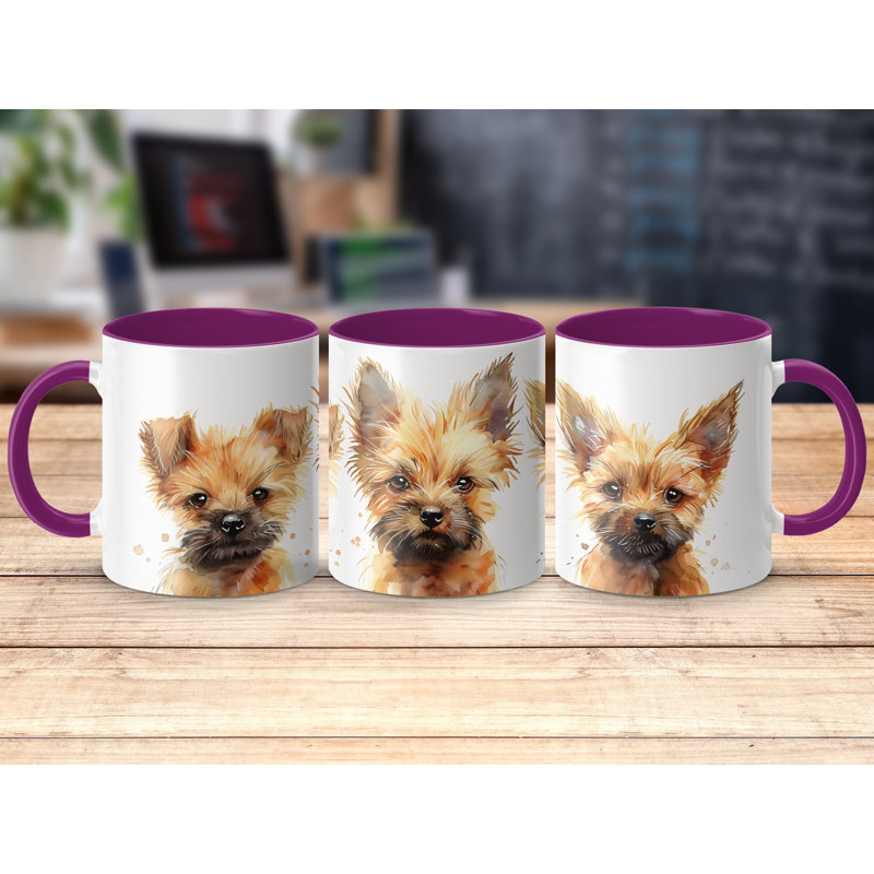 Ceramic Coffee Mug, Purple