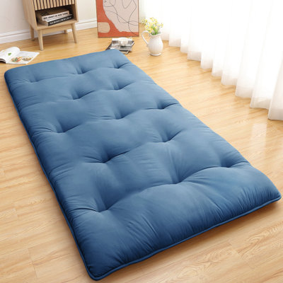 Matelas de futon pliable japonais pour tapis de sol avec tapis Tatami